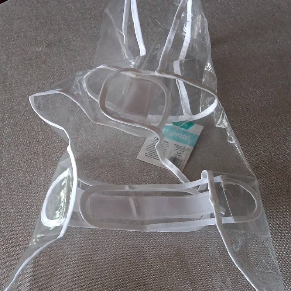 Clear Transparent Pet Raincoat